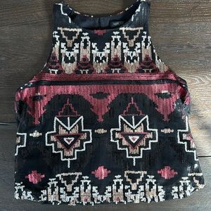 Bobiblack xs sequin top